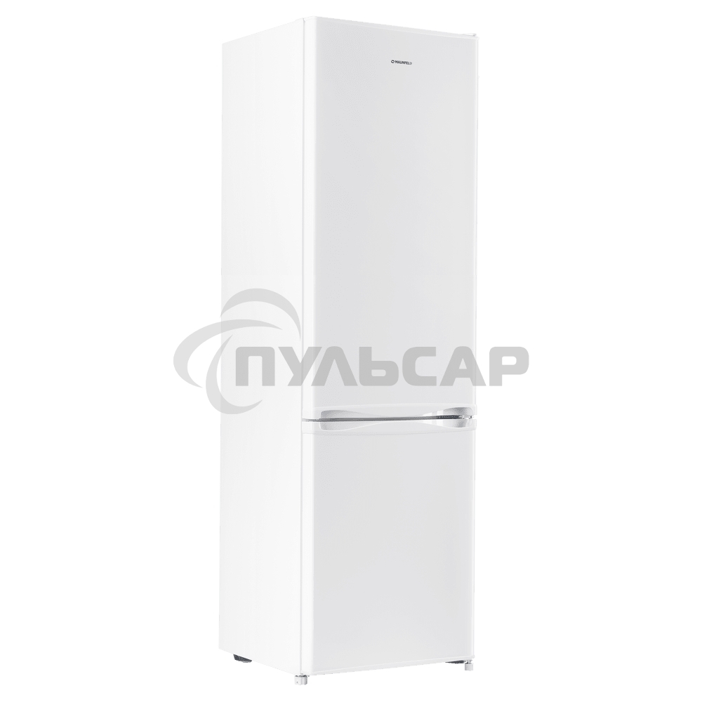 Холодильник Maunfeld MFF180W белый двухкамерный 192/68л морозилка снизу, De Frost
