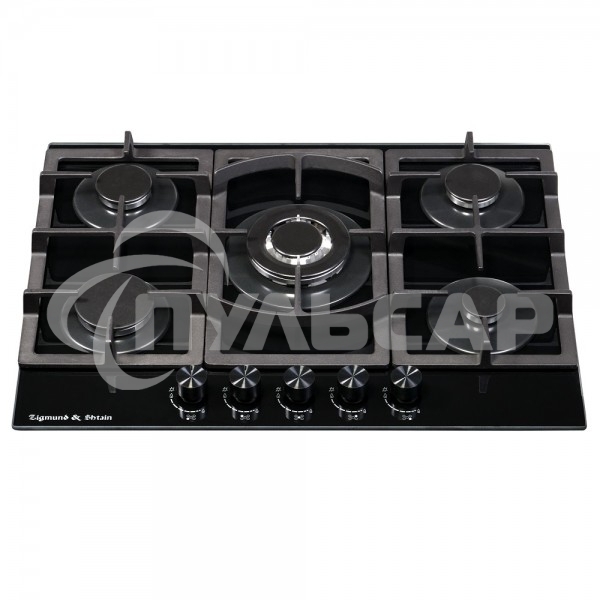 Газовая варочная панель Zigmund & Shtain M 26.7 B независимая, черный