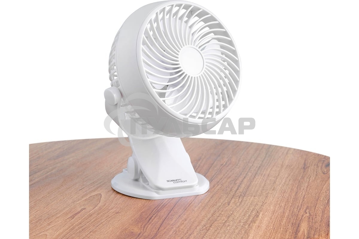 Вентиляторы настольные Scarlett SC-DF111S98 белый
