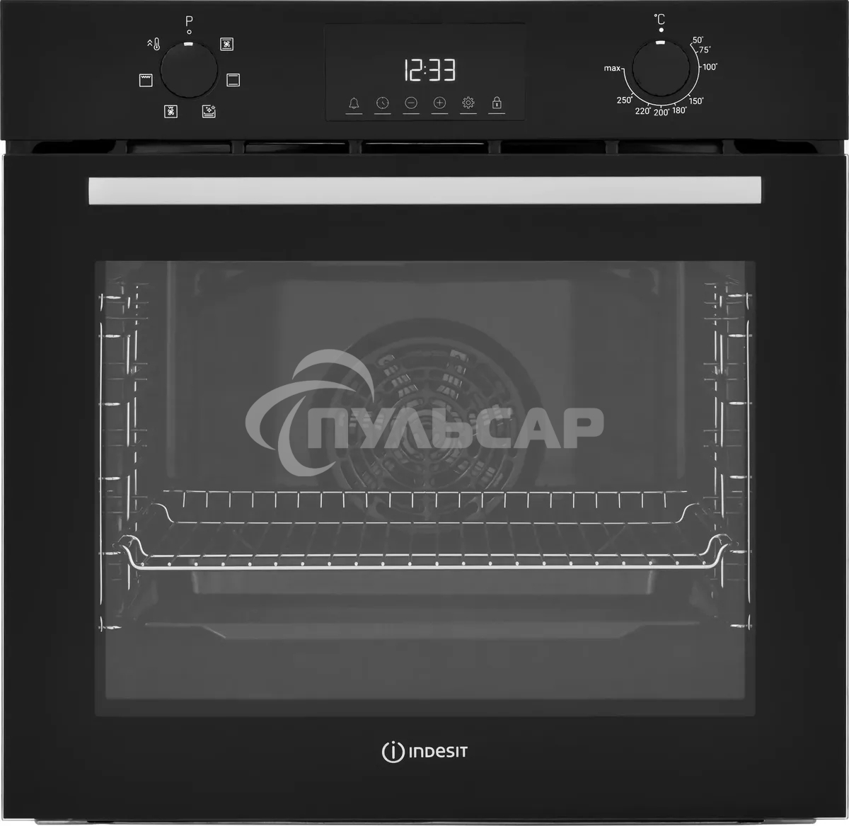 Духовой шкаф электрический Indesit IFE 3644 J BL черный