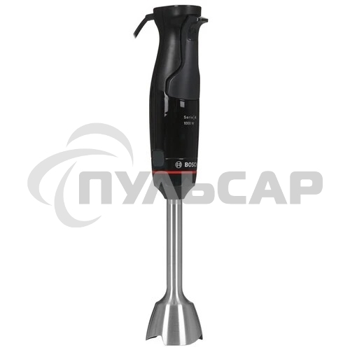 Блендер погружной Bosch MSM4B621, 1000Вт, черный