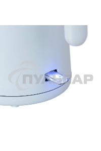 Чайник электрический Galaxy Line GL 0327, небесный, пластик, 1800 Вт, 1,5 л