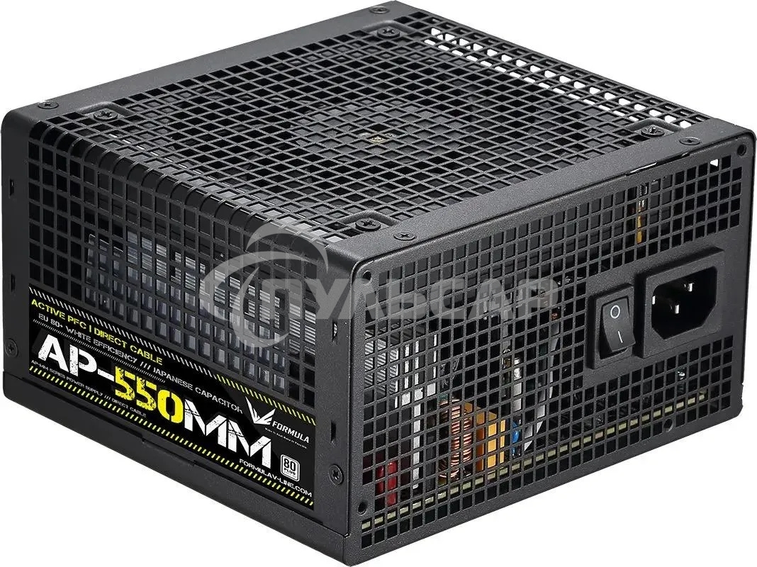 Блок питания Aerocool / Formula ATX 550W AP-550ММ 80 PLUS WHITE (20+4pin) APFC 120мм fan 6xSATA RTL