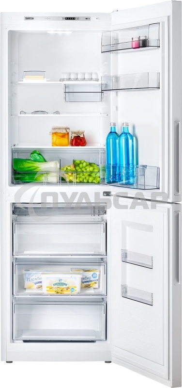 Холодильник Atlant ХМ-4619-101 белый двухкамерный 182/119л морозилка снизу