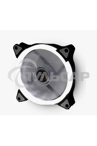 Вентилятор для корпуса Gembird D12025S12L-W черный, 120 мм, 1200 об/мин, 20.5 дБ, 3 pin