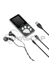 Плеер Hi-Fi Flash Digma S4 8Gb черный/серый/1.8