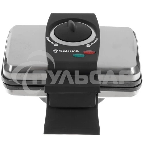 Вафельница SA-7405TR 1000Вт нерж 