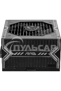 Блок питания MSI MAG A550BN, 550Вт, 80 PLUS Bronze, 120мм, черный