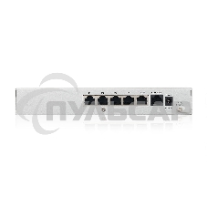 Межсетевой экран Zyxel USG FLEX 50HP с подпиской Gold на 1 год (AV, CF, IDP/DPI, Sandboxing, SecuReporter), 1xRJ-45: 1G PoE+ (LAN/WAN), 4xRJ-45: 1G (LAN/WAN), 1xUSB3.0 **