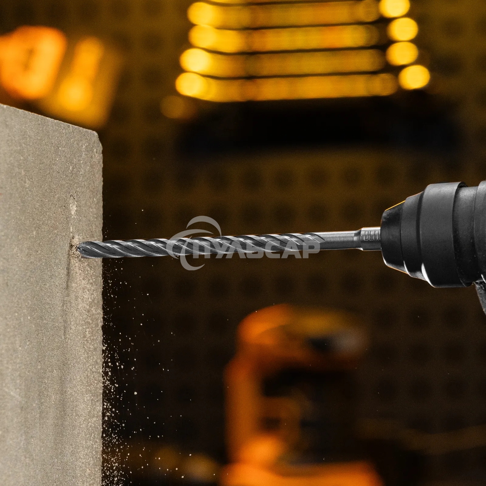 Бур по бетону Denzel цельная крестовая пластина, 8x215 мм, SDS PLUS