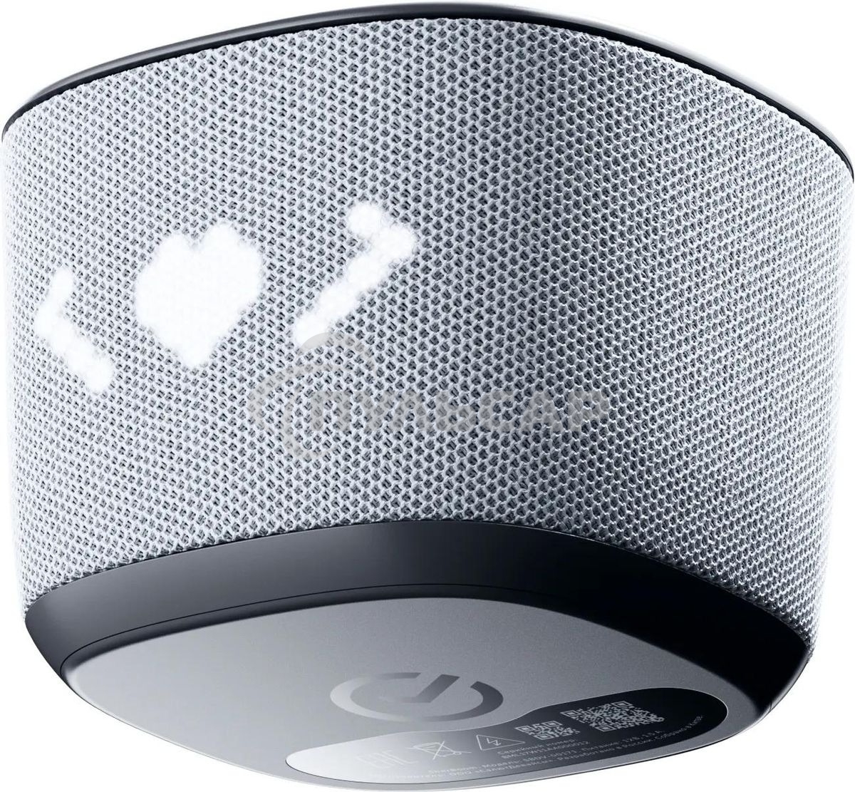 Умная колонка Sber Boom Home SBDV-00171G Салют серый 8W Mono BT/Wi-Fi (без.бат)