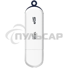 Флешка USB R/W 128 Gb Silicon Power Blaze B32, USB 3.2, белый