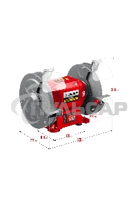 Заточной станок ЗУБР, d200 мм, 400 Вт, СТ-200