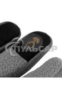 Перчатки универсальные Denzel 68088 искусственный мех, работа с сенсорным экраном, размер 10