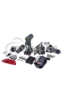 Профессиональный беспроводной мульти сет KLPRO KLMS18-20 4в1 реноватор/уд шуруповерт/диск пила/лобзик (18В, Li-ion-2шт, 2.0А·ч,З/У, сумка + 20 аксес)