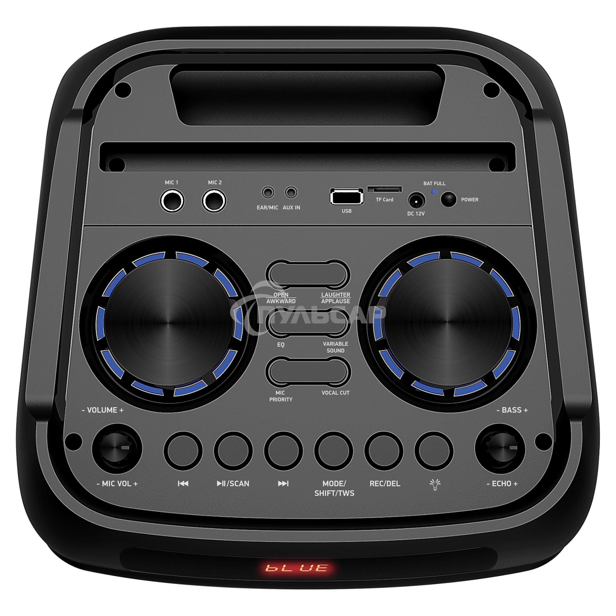 Колонка портативная BBK BTA7030 черный 40W 2.0 BT (BTA7030 (B))