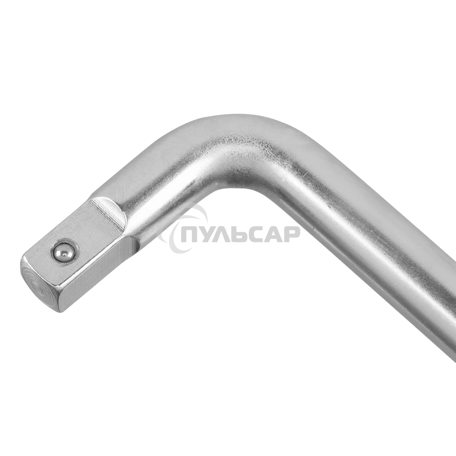 Вороток Г-образный Denzel 300*75 мм, квадрат 1/2