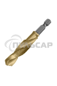 Сверло-метчик Denzel М12 х 1,25 мм, Р6М5