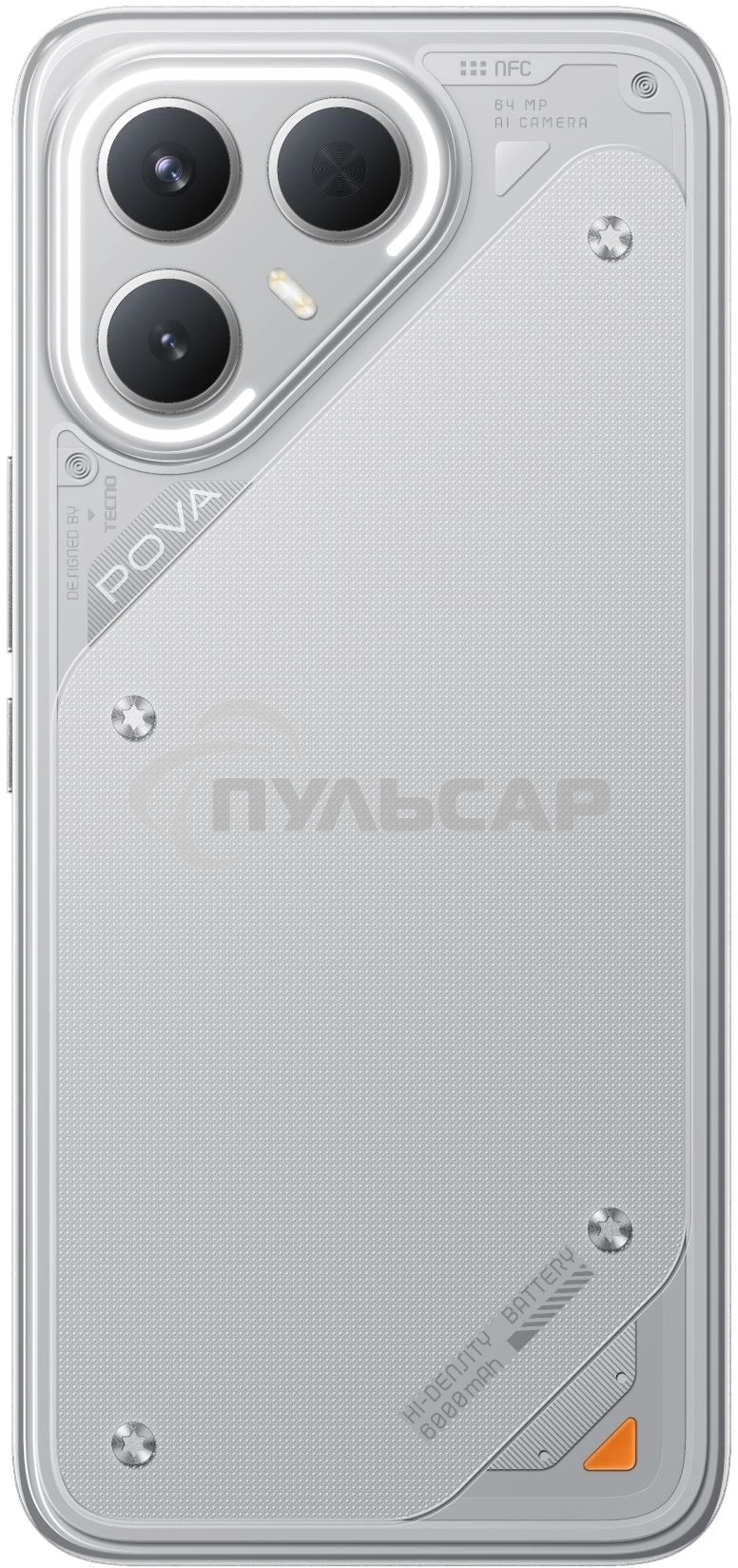 Смартфон Tecno Pova 7 Pro 5G 12/256Gb, серый