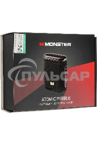 Портативная колонка MONSTER Atomic Pebble (MS62131) черная