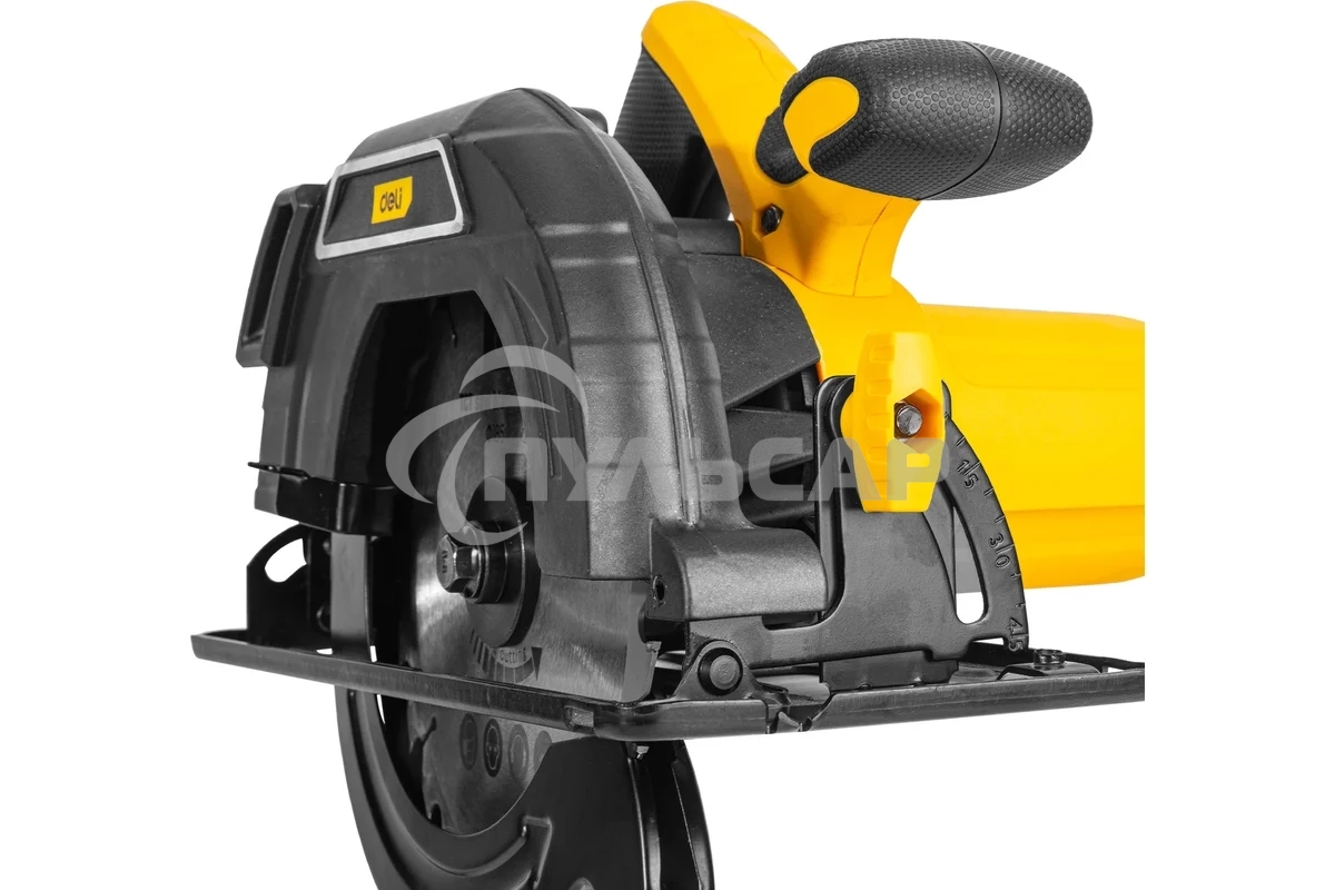 Циркулярная пила Deli DL-YJ185-E1 (1300Вт, 5300об/мин, диаметр диска 185мм)