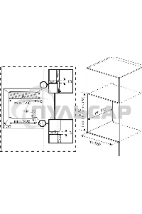 Встраиваемый духовой шкаф электрический Beko BBIM13300X черный