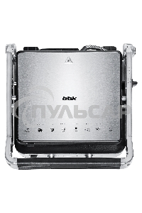 Гриль электрический BBK BEG2004 2000 Вт, черный/металлик