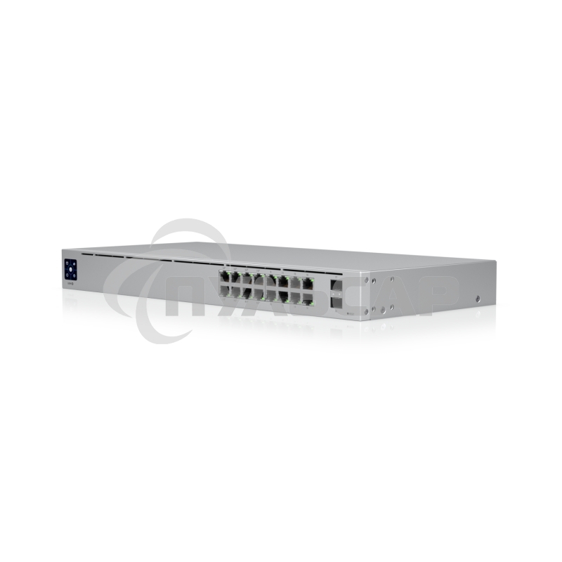 Коммутатор Ubiquiti UniFi USW-16-POE 2SFP 8PoE+ 42W управляемый