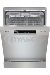 Встраиваемая посудомоечная машина Gorenje GS643D90X, серебристая с черным, 59.9 см, 16 компл., 46 дБ, класс A+++