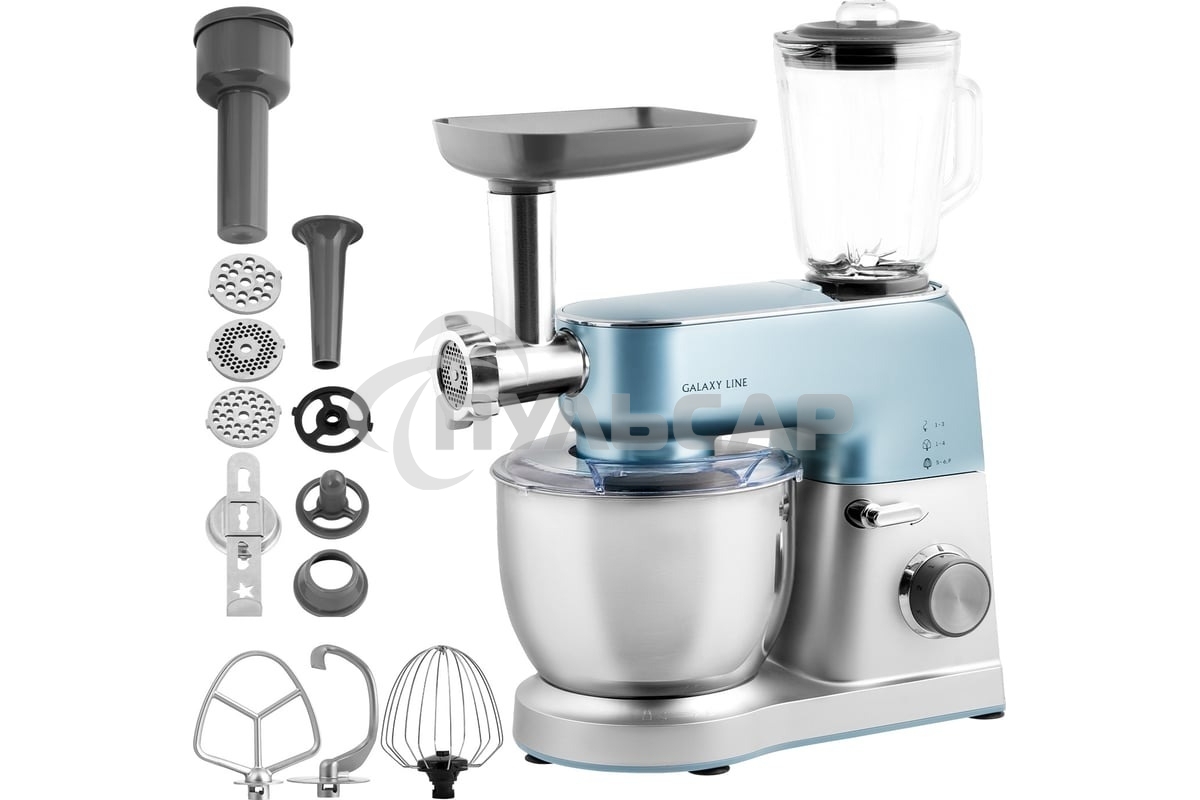 Кухонный комбайн Galaxy GL 2311, 1600 Вт