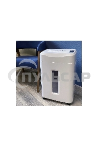 Шредер Office Kit S210N 3,9x38 белый (секр.P-4) фрагменты 16лист. 35лтр. скрепки скобы пл.карты CD