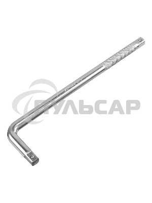 Вороток Г-образный Denzel 300*75 мм, квадрат 1/2