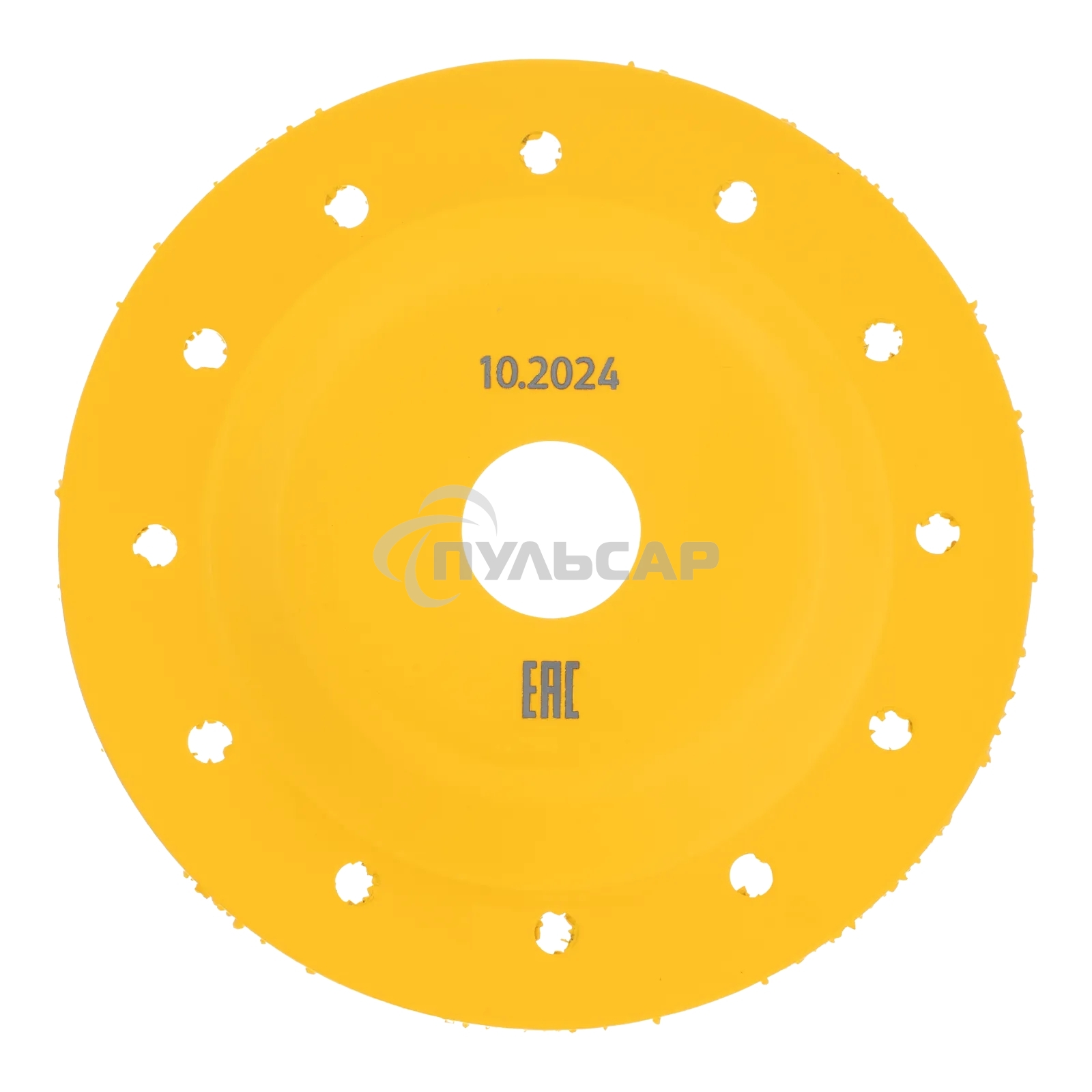 Чашка твердосплавная зачистная Denzel 125 мм, плоская, среднее зерно #16