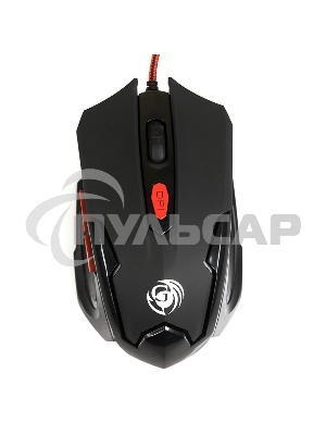 Мышь проводная Dialog Gan-Kata MGK-10U черный, 2400 dpi, USB, кнопки - 6