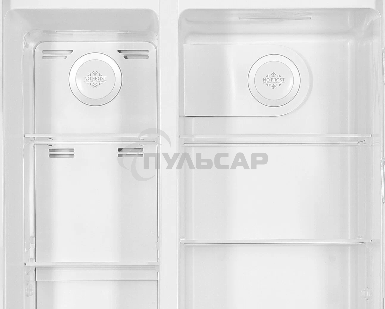 Холодильник Kraft KF-MS5701DI темно-серый двухкамерный 372/198л морозилка сбоку, Side by Side