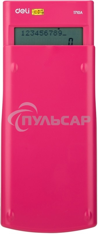 Калькулятор научный Deli E1710A/RED красный 10+2-разр.