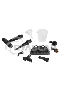 Паровая швабра Maunfeld MF-1933BL PRO 1500 Вт, белый