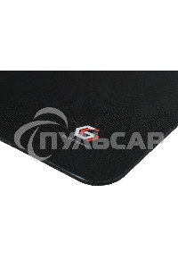 Коврик для мыши Gembird MP-35-25-BLACK, черный, 350х250х3мм, ткань/резина, пакет