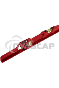 Уровень алюминиевый Matrix, 600 мм, литой, 2 глазка, ударная площадка