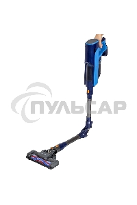 Пылесос вертикальный SUPRA VCS-5081 синий, питание от аккумулятора, 300 Вт, уборка сухая, пылесборник 1 л, работа от АКБ max 30 мин.