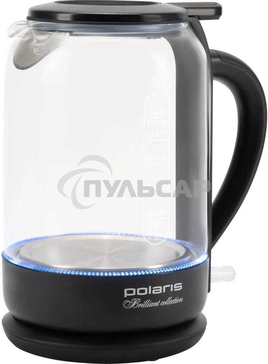 Чайник электрический Polaris PWK1753CGL черный Чайник стекло