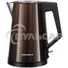 Чайник электрический Redmond KM244 1.7 л, 2200 Вт, коричневый