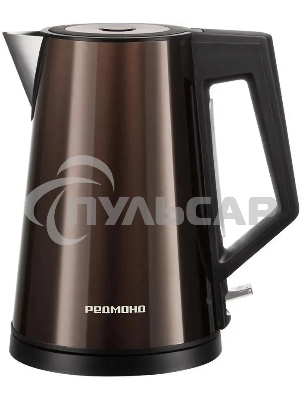 Чайник электрический Redmond KM244 1.7 л, 2200 Вт, коричневый