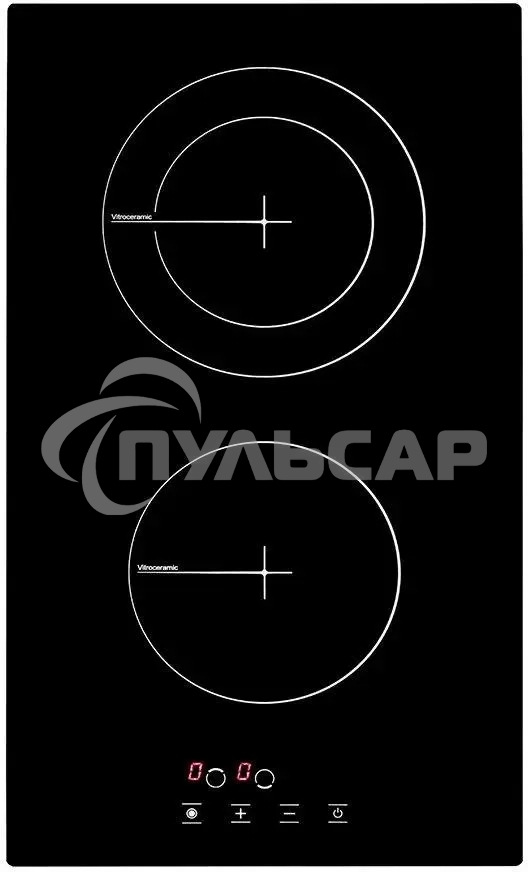 Электрическая варочная панель Simfer H30D12B020 независимая, черный