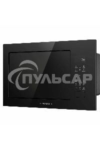 Микроволновая печь встраиваемая Kuppersberg HMF 627 B, High-Tech, 25 л, мощность 900 Вт (мощность гриля 1200 Вт), кварцевый гриль, 5 уровней мощности, 8 автоматических программ, размораживание, сенсорное управление, дисплей, черный