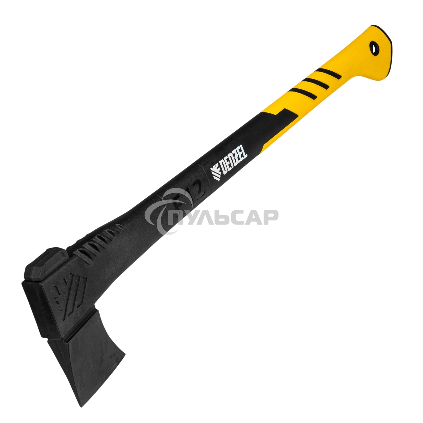 Топор-колун Denzel F12, 2000 гр, двухкомпонентная рукоятка, 710 мм
