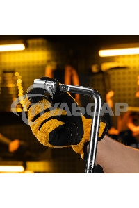 Вороток Г-образный Denzel 300*75 мм, квадрат 1/2