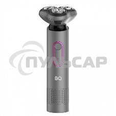 Электробритва BQ SV1008 Gray-Pink. Мощность 5 Вт / Время зарядки 90 минут / Время беспроводной работы 90 минут / Влагозащита IPX6 / Электропитание 110-240 В, 50-60 Гц / Ротационная головка бритвы / Мощный мотор / Индикатор заряда батареи / Портативная баз