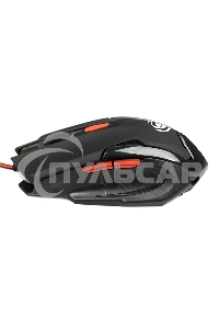 Мышь проводная Dialog Gan-Kata MGK-10U черный, 2400 dpi, USB, кнопки - 6