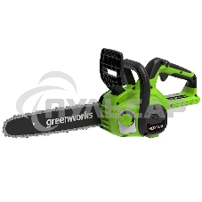 Цепная пила аккумуляторная GreenWorks G40CS30IIK2, 40V, 30 см, с 1* АКБ 2А*ч и ЗУ (2007807UA)